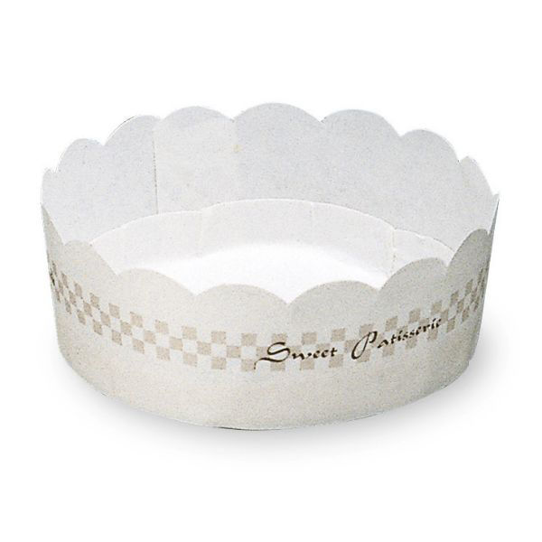 天満紙器 ケーキトレー CH-72 チーズケーキカップ(キュービック) 2640702 1ケース(3000個(100個×30)（直送品）