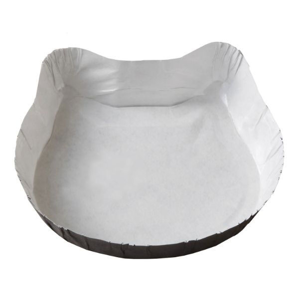 天満紙器 ケーキトレー FG75 スイートカップ ネコ(ブラック) 2691005 1ケース(2000個(100個×20)（直送品）