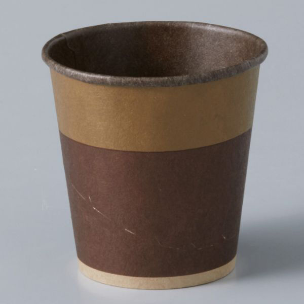 天満紙器 ケーキトレー PE015 プチケーキカップ(ツートンキャラメル) 2692015 1ケース(1500個(50個×30)（直送品）