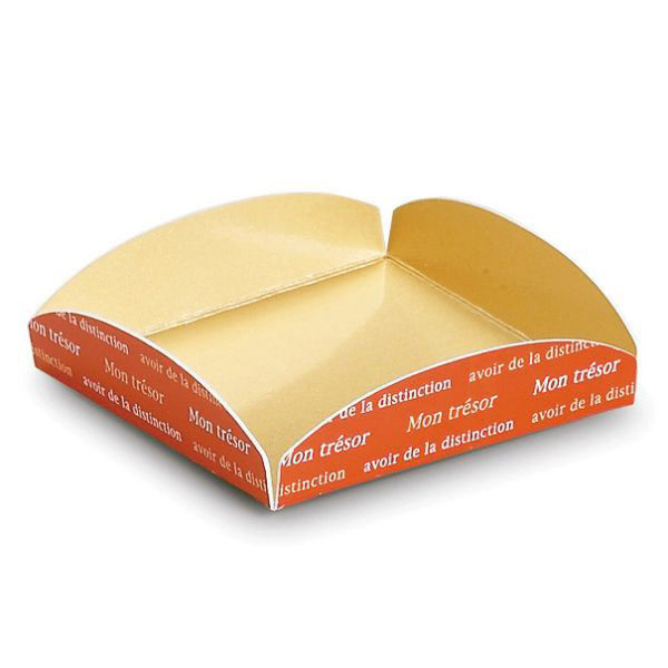 天満紙器 ケーキトレー CP-202 ケーキプレート 正方形(センテンスレッド) 2780552 1ケース(2000個(100個×20)（直送品）