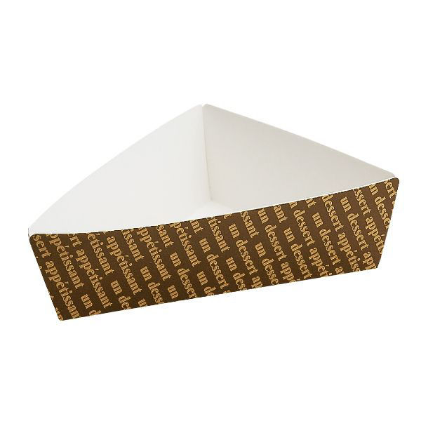 天満紙器 ケーキトレー TG-02 トライアングル(フランセ) 3802402 1ケース(1500個(50個×30)（直送品）