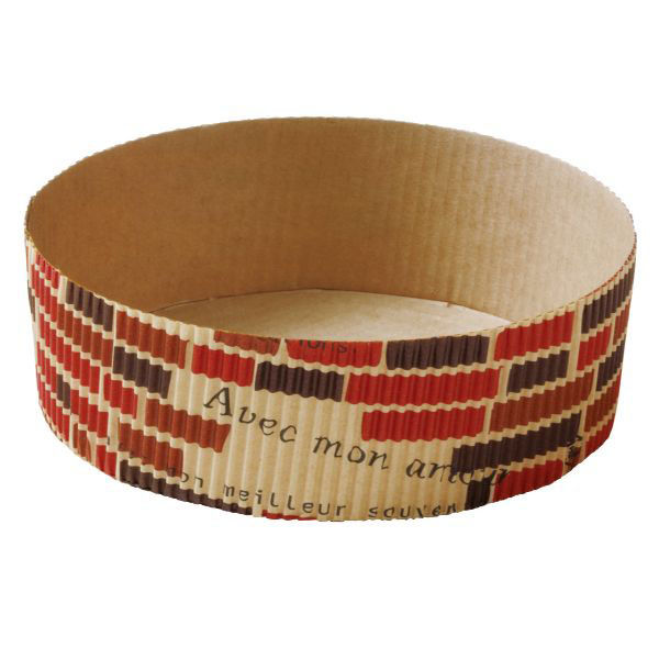 天満紙器 ケーキトレー SC803 ソフトカップ(プロヴァンス) 3830246 1ケース(500個(25個×20)（直送品）