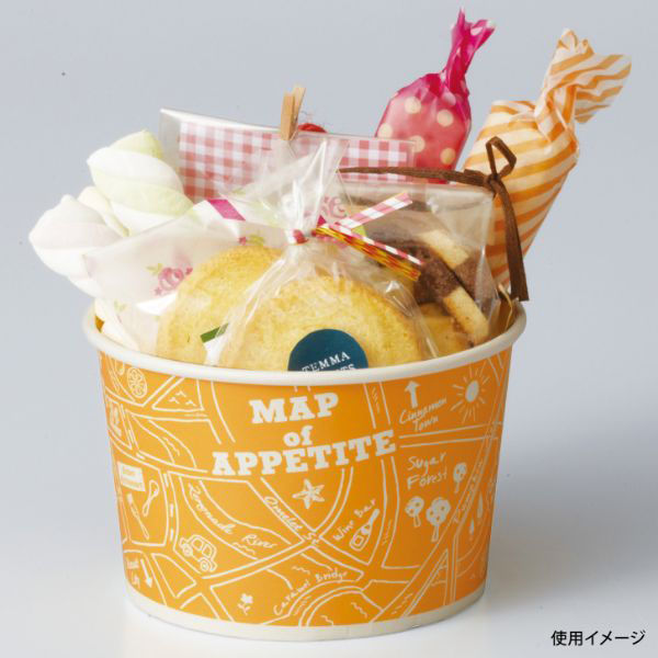 天満紙器 紙カップ RF622 ロールフリーカップ(マップ) 3831122 1ケース(600個(50個×12)（直送品）