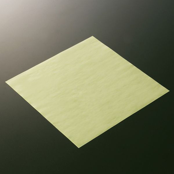 天満紙器 ケーキフィルム XG405 ペーパーココットシート(160角 イエロー) 3850014 1袋(1500個)（直送品）