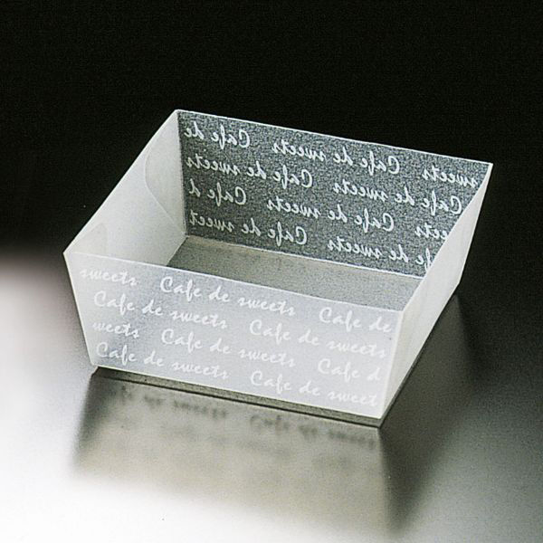 天満紙器 ケーキトレー PC-301 ホワイティココット(カフェ) 3850601 1ケース(1500個(50個×30)（直送品）