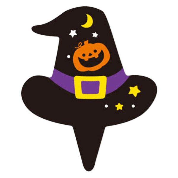 天満紙器 XG245 ケーキピック(ブラックハット) 6098132 1ケース(500個(100個×5)（直送品）