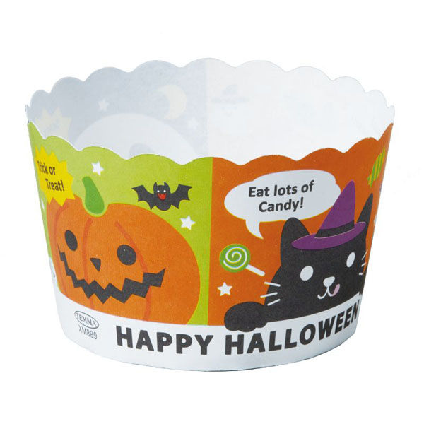 天満紙器 ケーキカップ XM889 ペットマフィン(カラフルキャラ) 6098146 1ケース(1000個(100個×10)（直送品）