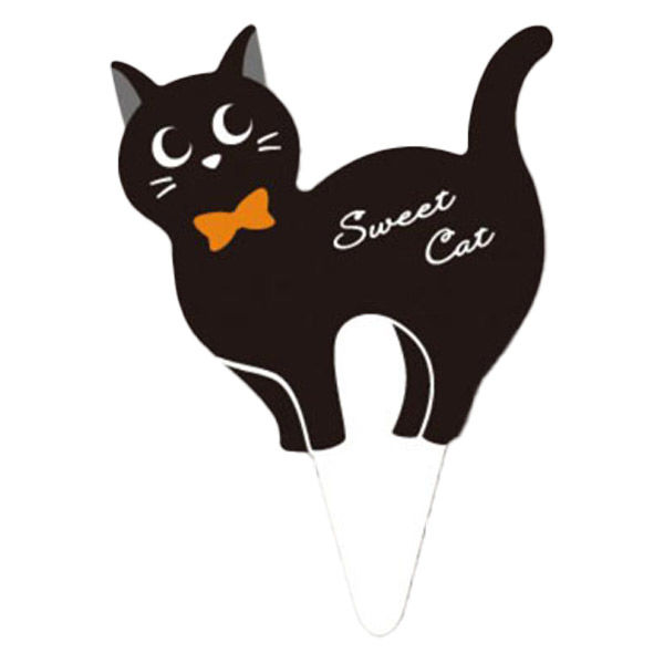 天満紙器 XG130 ケーキピック(スイートキャット) 6098703 1ケース(500個(100個×5)（直送品）