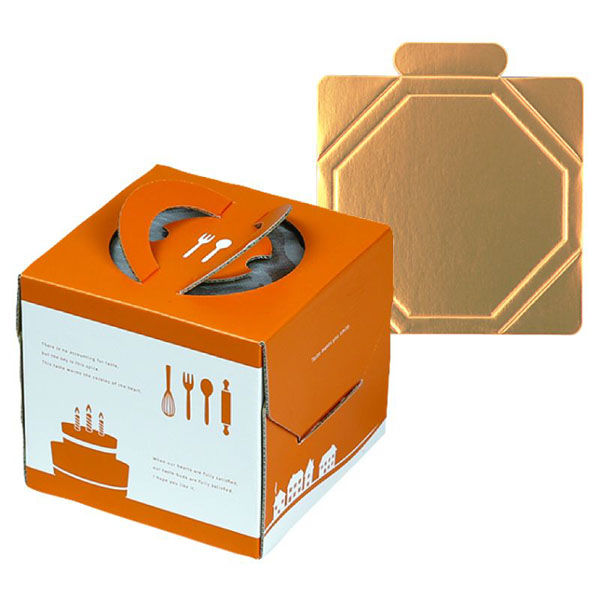 ヤマニパッケージ ケーキ箱 ソレイユデコ