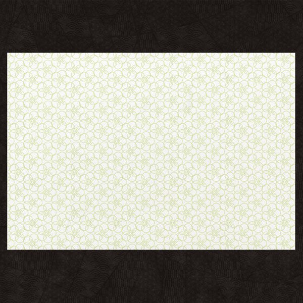 九州紙工 HANAシリーズテーブルマット 梅大 礼紙(26×38cm) HANA-2T 1ケース(1000個(100個×10)（直送品）