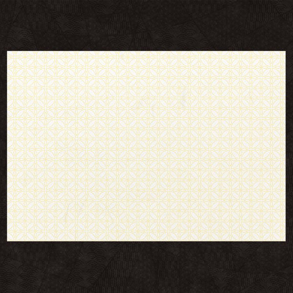 九州紙工 HANAシリーズテーブルマット 朝顔 大礼紙(26×38cm) HANA-3T 1ケース(1000個(100個×10)（直送品）