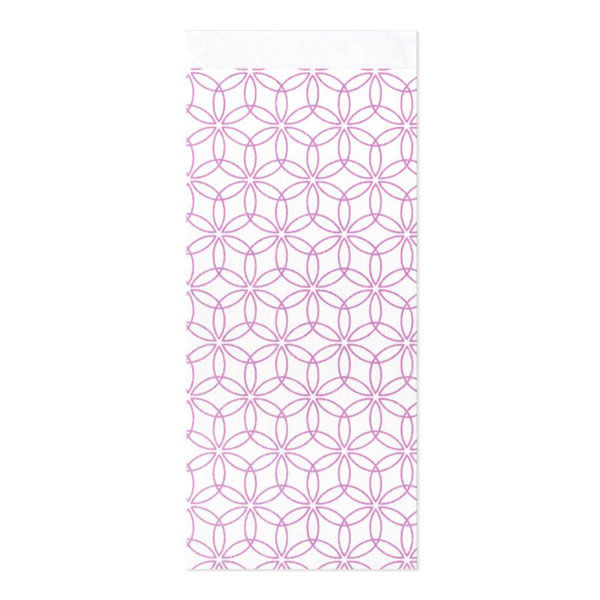 九州紙工 HANAシリーズ箸袋HANAミニ 菫(3.8×9cm) HANA-5 1ケース(5000個(500個×10)（直送品）