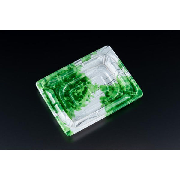 リスパック 惣菜容器 バイオカップ 優枠 15-11B モダンレタス PABH603 1ケース(1200個(50個×24)（直送品）