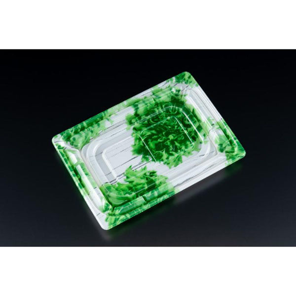 リスパック 惣菜容器 バイオカップ 優枠 18-13B モダンレタス PABH605 1ケース(800個(50個×16)（直送品）