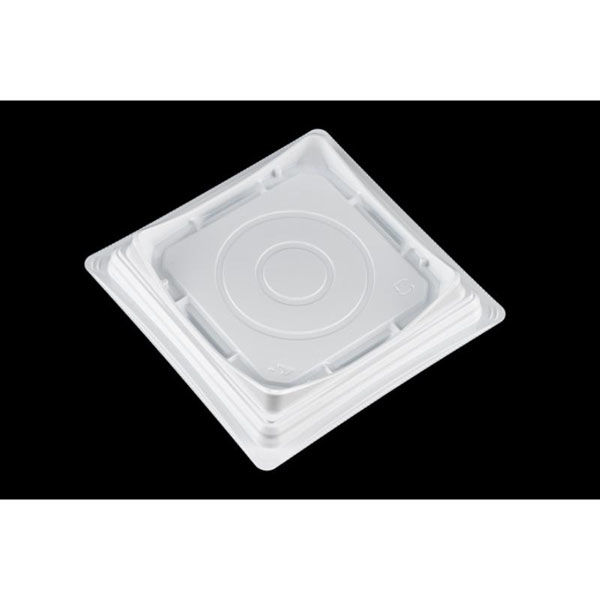 リスパック デザートカップ バイオカップ キューブルック 15 白 PABK344 1ケース(600個(50個×12)（直送品）