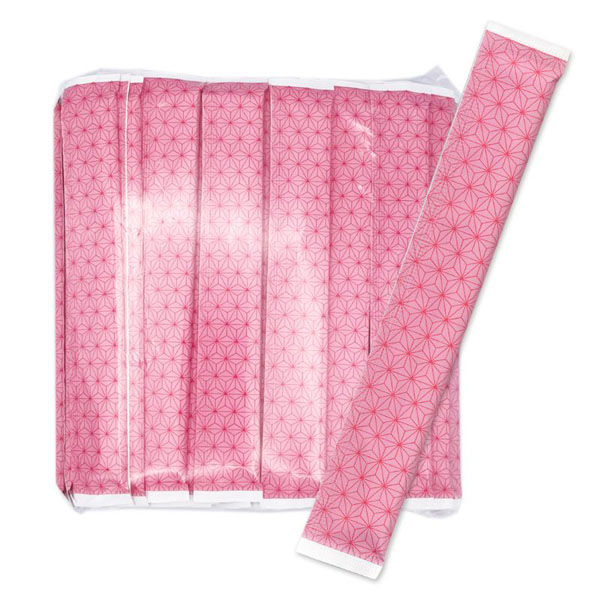 九州紙工 割箸 和柄完封箸麻葉模様 WK-9 1ケース(2000個(100個×20)（直送品）