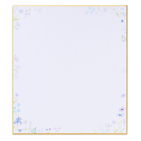 エヌビー社 色紙 ブルー 2419202 1セット(1枚×10)（直送品）
