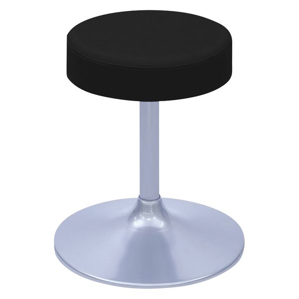 【軒先渡し】高田ベッド A型クランケチェアー Φ360mm 24989400 ビニルレザー黒 TB-1562-01(H350) 1台（直送品）