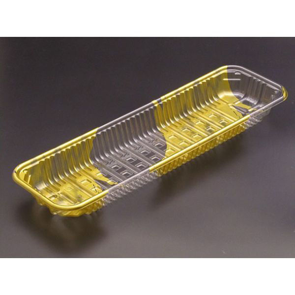 リスパック 透明トレー バイオPET AC-33-10F はやて金 FSFV839 1袋(100個)（直送品）