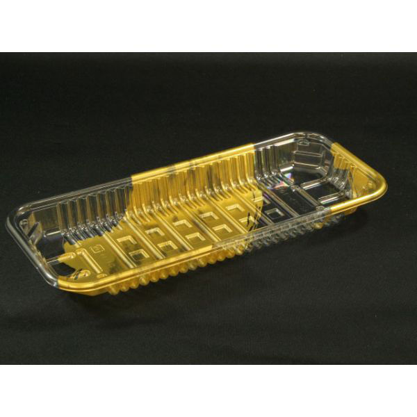 リスパック 透明トレー バイオPET AC-25-10T はやて金 FSFV835 1ケース(1200個(100（直送品）