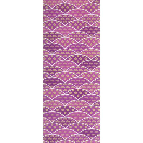 九州紙工 松竹梅シリーズ掛紙 藤(54.5×8cm) OT-3 1ケース(2000個(100個×20)（直送品）