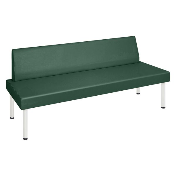 【軒先渡し】高田ベッド STスミス(02) 25298003 ビニルレザーメディグリーン TB-1489-02(180X72CM) 1台（直送品）