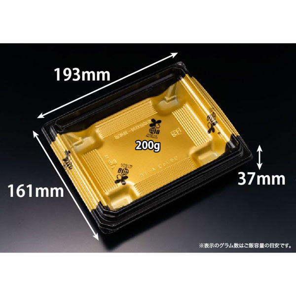 リスパック どんぶり容器 バイオデリカ 枠重 4-1B K-かづき金J10 RHBN412 1ケース(800個(50個×16)（直送品）