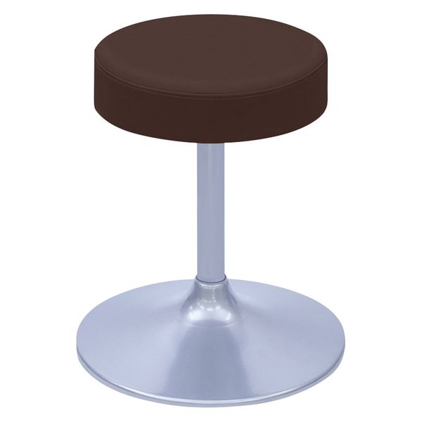 【軒先渡し】高田ベッド A型クランケチェアー Φ360mm 24989400 ビニルレザー茶 TB-1562-01(H350) 1台（直送品）