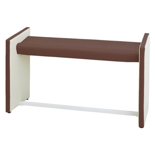 【軒先渡し】マツヨシ 待合室用ハイチェア W1500mm 25329602 モカブラウン MY-MHH15(W1500MM) 1台（直送品）