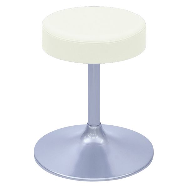 【軒先渡し】高田ベッド A型クランケチェアー Φ360mm 24989400 ビニルレザー白 TB-1562-01(H350) 1台（直送品）