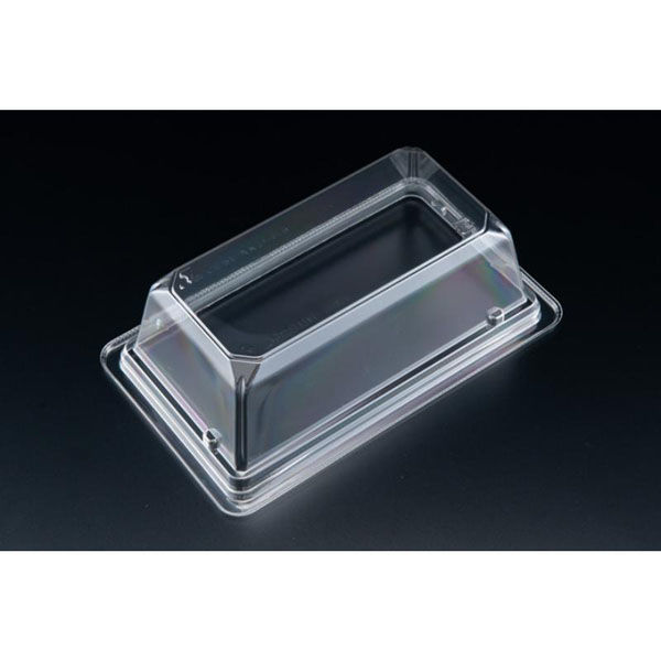 リスパック サラダ容器 バイオカップ キューブ NK25-60B PABK471 1ケース(600個(50個×12)（直送品）