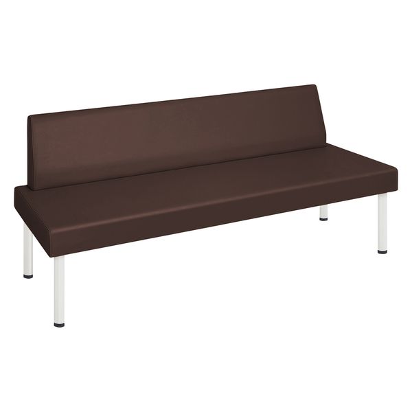 【軒先渡し】高田ベッド STスミス(02) 25298003 ビニルレザー茶 TB-1489-02(180X72CM) 1台（直送品）