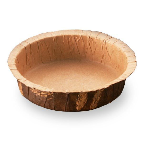 天満紙器 ケーキトレー P120 サーキュラーカップ(小麦) 2650010 1ケース(2000個(100個×20)（直送品）