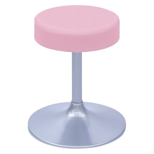 【軒先渡し】高田ベッド A型クランケチェアー Φ360mm 24989400 ビニルレザーピンク TB-1562-01(H350) 1台（直送品）