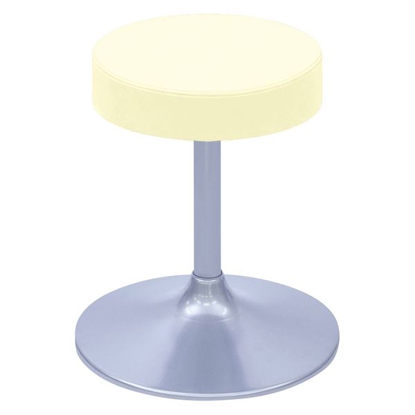 【軒先渡し】高田ベッド A型クランケチェアー Φ360mm 24989600 ビニルレザークリーム TB-1562-01(H450) 1台（直送品）