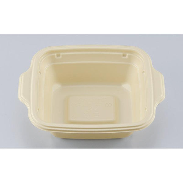 シーピー化成 弁当容器 BFランチ角385 ゴールド 本体 0144838501655 1ケース(600個(50個×12)（直送品）