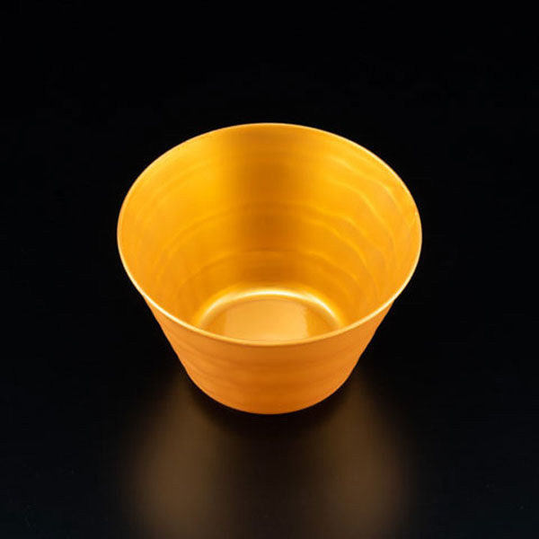リスパック デザートカップ バイオ フィネオ FWS88-180 ゴールド H09T027 1袋(50個)（直送品）