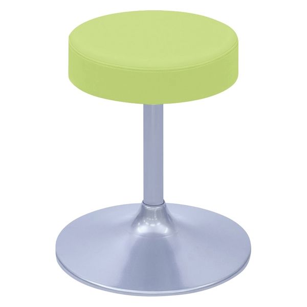 【軒先渡し】高田ベッド A型クランケチェアーΦ360mm 24989600 ビニルレザーライムグリーン TB-1562-01(H450) 1台（直送品）