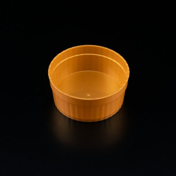 リスパック デザートカップ バイオココマルIR76-110H 金 H10T004 1袋(25個)（直送品）