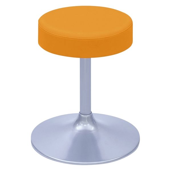 【軒先渡し】高田ベッド A型クランケチェアー Φ360mm 24989500 ビニルレザーオレンジ TB-1562-01(H400) 1台（直送品）