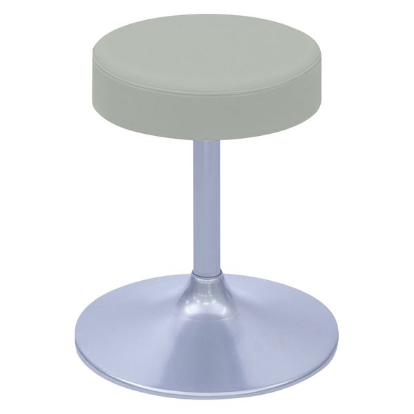 【軒先渡し】高田ベッド A型クランケチェアー Φ360mm 24989600 ビニルレザーグレー TB-1562-01(H450) 1台（直送品）