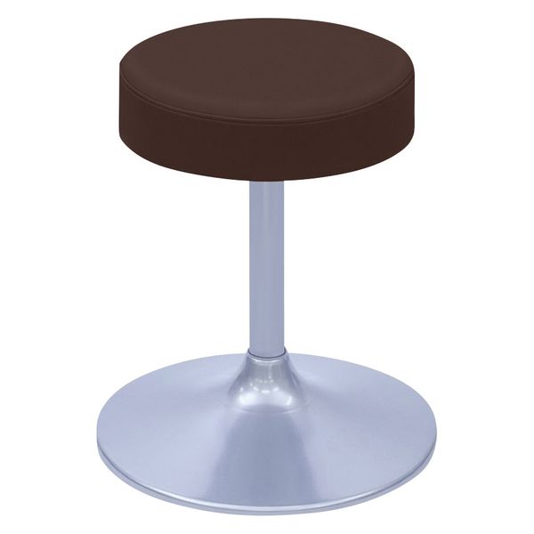 【軒先渡し】高田ベッド A型クランケチェアー Φ360mm 24989600 ビニルレザー茶 TB-1562-01(H450) 1台（直送品）