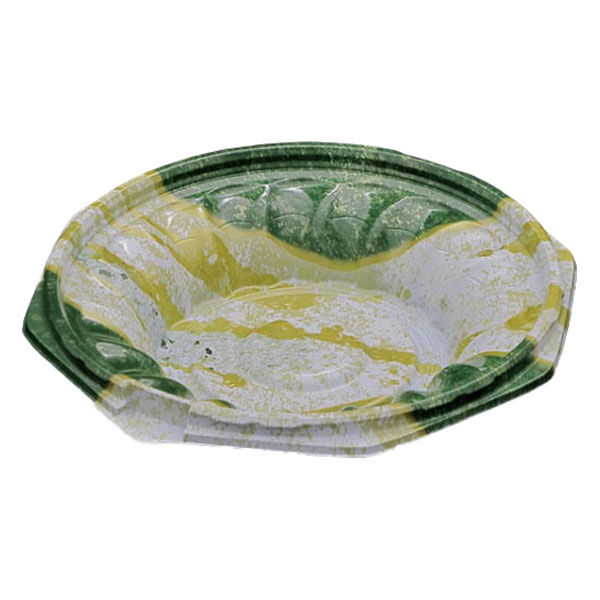 リスパック どんぶり容器 バイオデリカ このみ200B K-さがら緑 RHAL595 1袋(50個)（直送品）