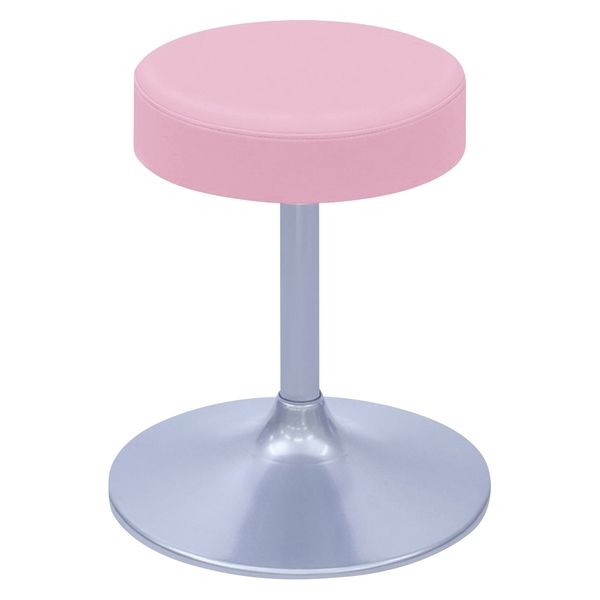 【軒先渡し】高田ベッド A型クランケチェアー Φ360mm 24989600 ビニルレザーピンク TB-1562-01(H450) 1台（直送品）