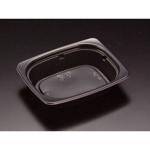 リスパック 惣菜容器 バイオデリカ HM 260BZ 深 黒 RHIF774 1ケース(1500個(50個×30)（直送品）