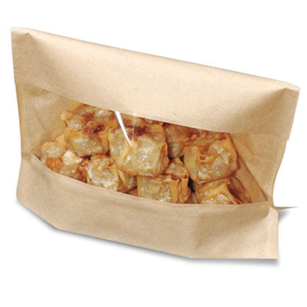 福助工業 角底袋 パノラマパック KBB18-16未晒P 0563420 1ケース(3600個(100個×36)（直送品）