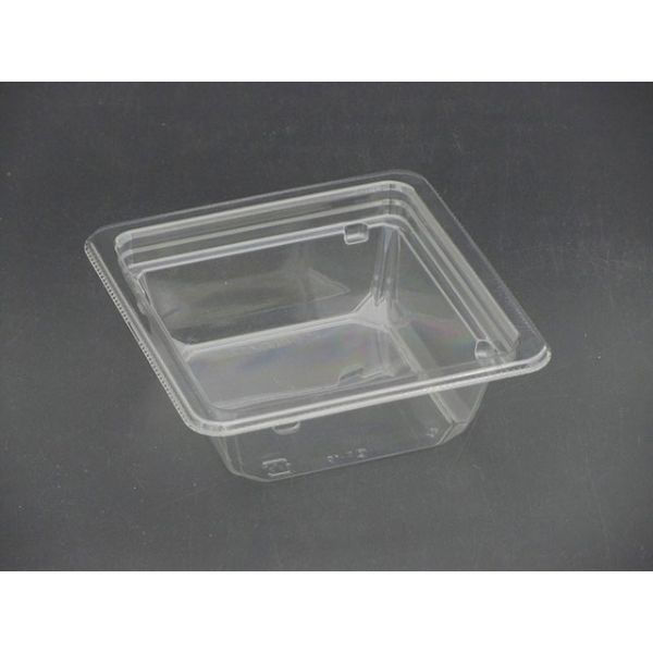 リスパック サラダ容器 バイオカップ キューブ 12-40B PABK150 1ケース(900個(50個×18)（直送品）