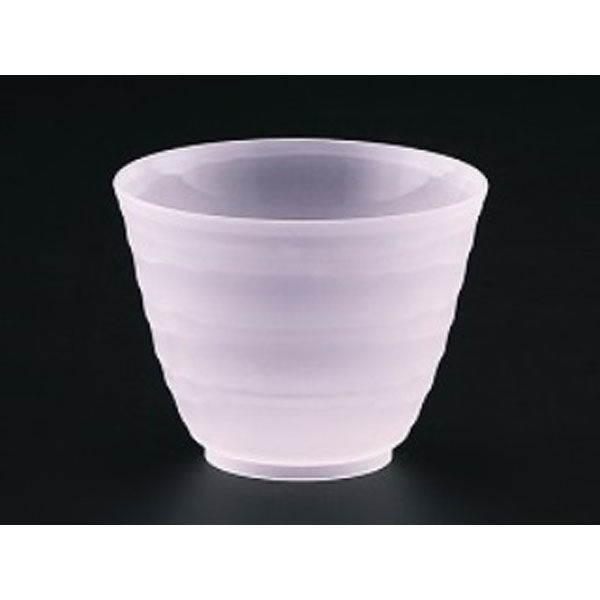 リスパック デザートカップ バイオ フィネオ FWS76-150 スノーピンク H09T014 1袋(50個)（直送品）