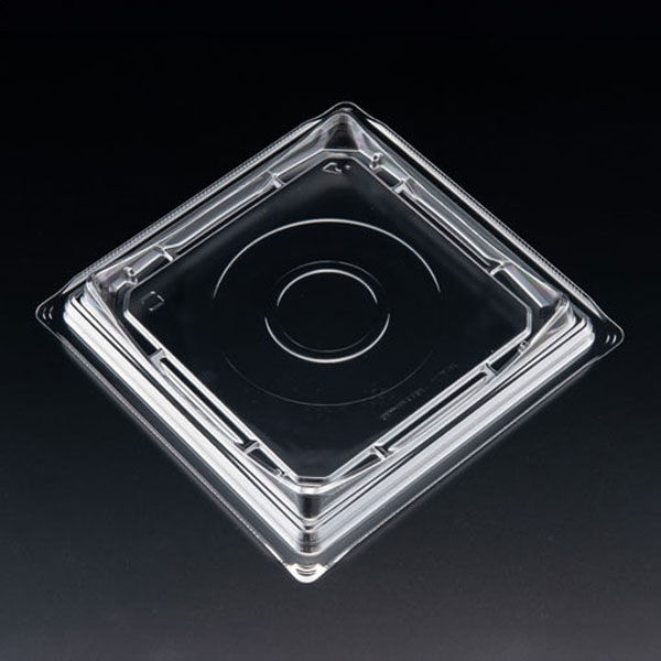 リスパック デザートカップ バイオカップキューブルック17 クリア PABK441 1ケース(400個(50個×8)（直送品）