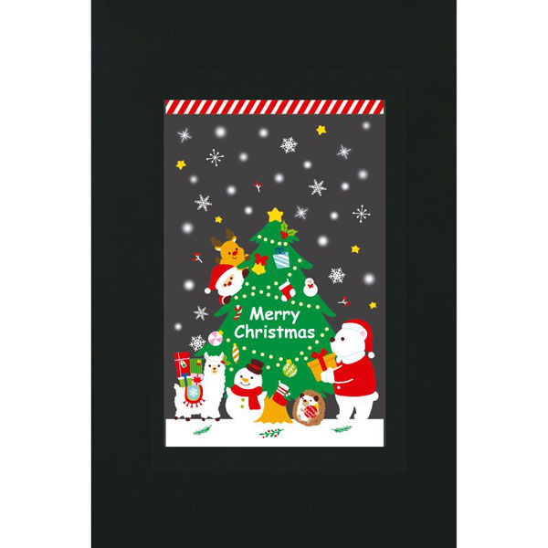 天満紙器 袋 XF225 ラッピングバックL(ツリー) 6090600 1ケース(1000個(100個×10)（直送品）